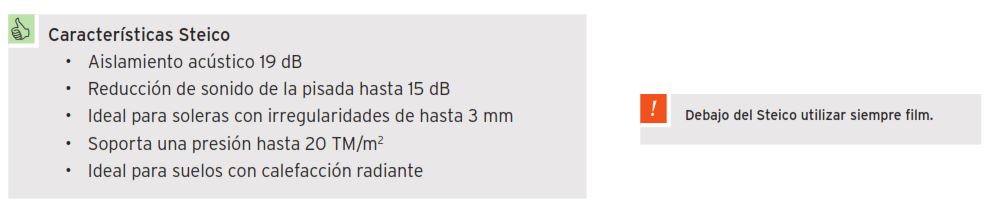 características steico