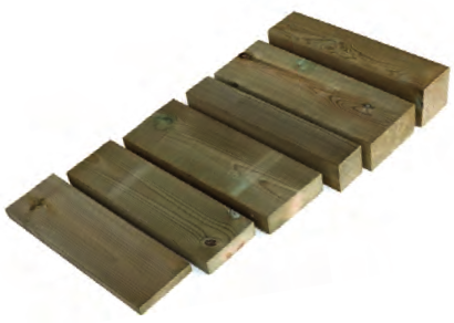 FLANDES CEPILLADO AUTOCLAVE 38x125x4200 PTE.4 