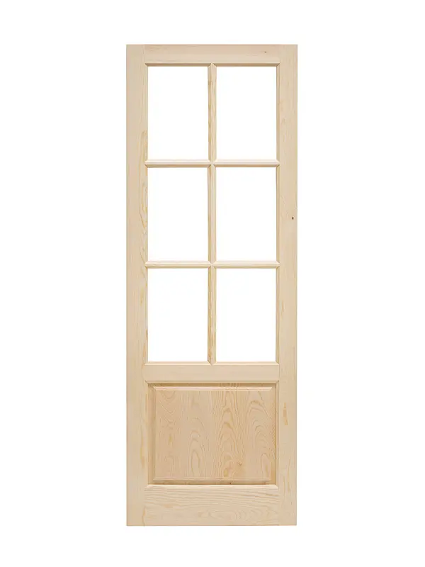 PUERTA MD.ARANESA D/P 6/CRISTAL 725x2030x35