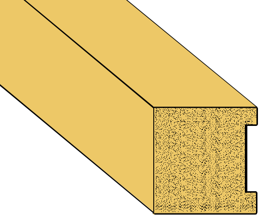 CANTONERA ALERCE 55x55 L=2550