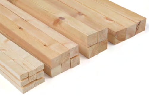 LISTON CEPILLADO 40x40x1200 PTES.= 4 Tiras