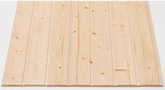 FRISO ABETO BARNIZ NATURAL 12x96 L=2700 PTE.10