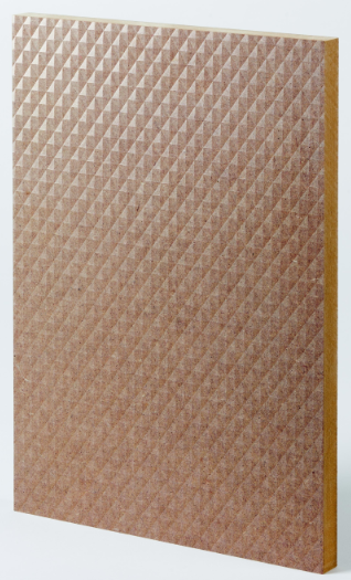 FIBRACOLOR TEXTURA PRISMA MDF MARRON 19mm 2800x1220