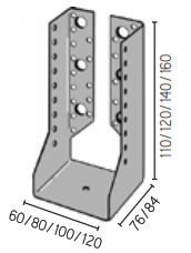 SAI440/120/2 ESTRIBO ALAS INTERIOR 120x160x76