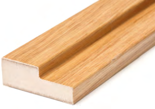 BATIENTE ROBLE BARNIZ 150x28 G/35 L=2200