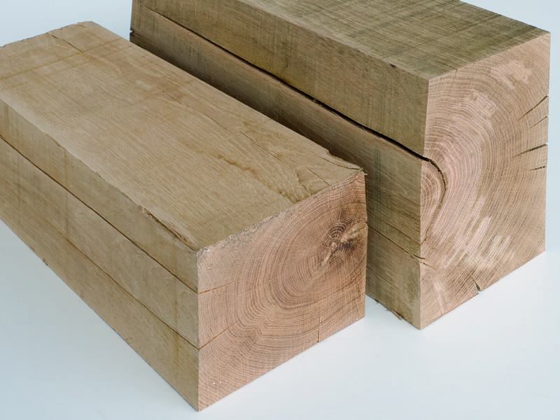 Viga de roble francés