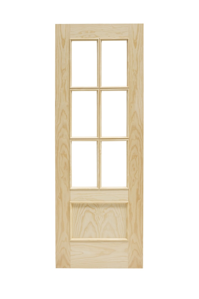 Puertas rechapadas pino