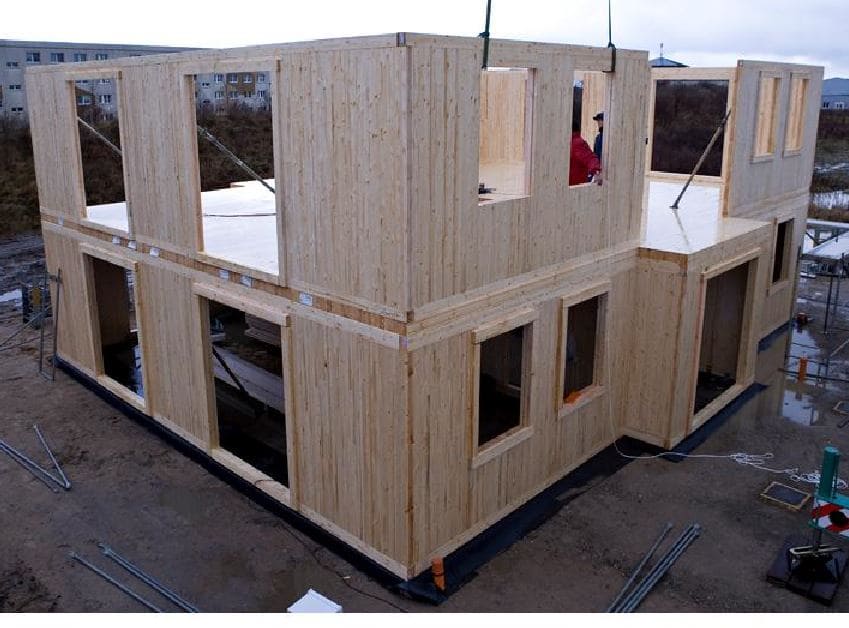 Panel CLT pino laminado C24