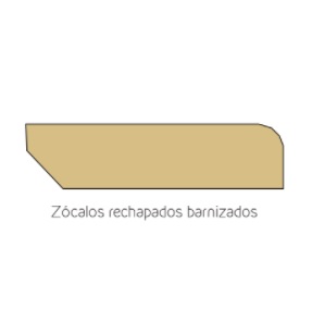 ZOCALO ROBLE BARNIZ 70x16 L=2440