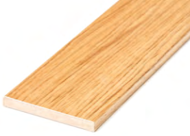 TAPETA ROBLE BARNIZ CANTO ROMO 90x12 L=2250