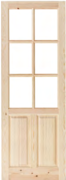 PUERTA MD.BENASQUE-104 6/CRISTAL 825x2030x35