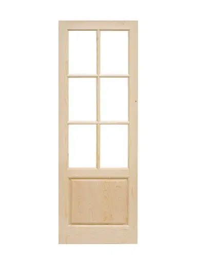 PUERTA MD.ARANESA D/P 6/CRISTAL 725x2030x35