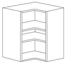 MODULO RINCONERO ALTO BLANCO-SOFT 90 63x63 33