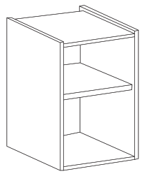 MODULO HIDROFUGO BAJO BLANCO SOFT 800x700x580