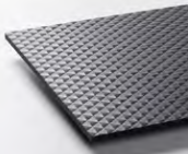 FIBRACOLOR TEXTURA PRISMA MDF NEGRO 19mm 2800x1045