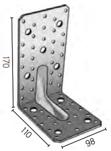 E20/3 ESCUADRA REFORZADA 95x170x110